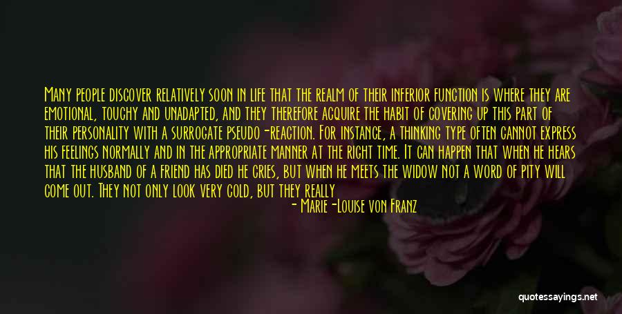 No Feelings At All Quotes By Marie-Louise Von Franz No Feelings At All Quotes By Marie-Louise Von Franz