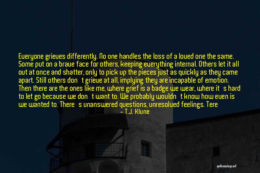 No Feelings At All Quotes By T.J. Klune No Feelings At All Quotes By T.J. Klune