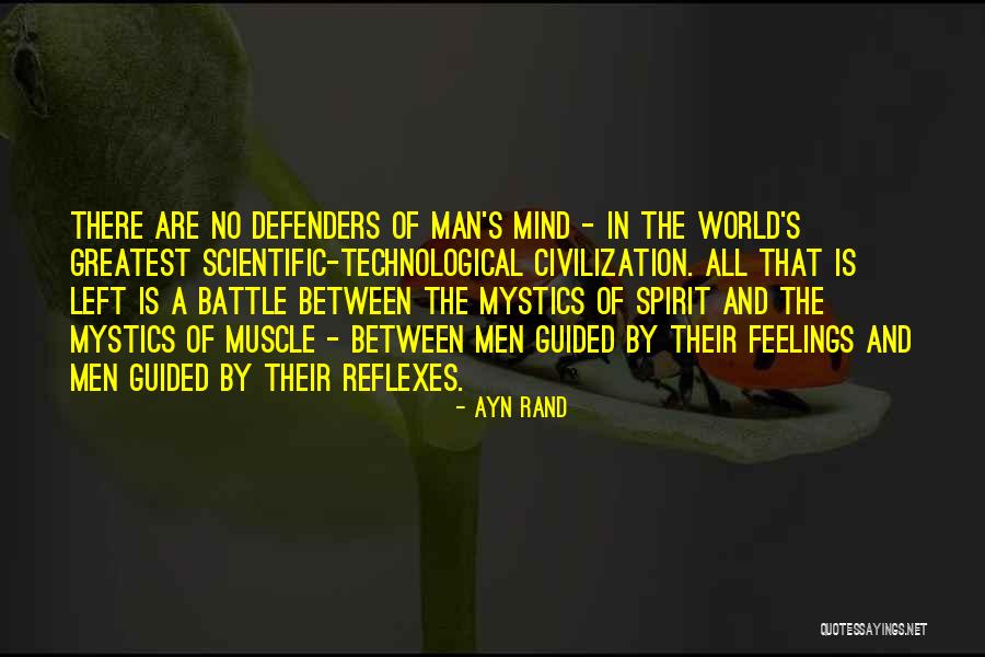 No Feelings Left Quotes By Ayn Rand