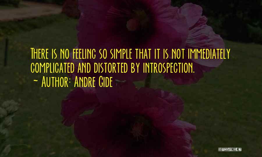 No Feelings Quotes By Andre Gide