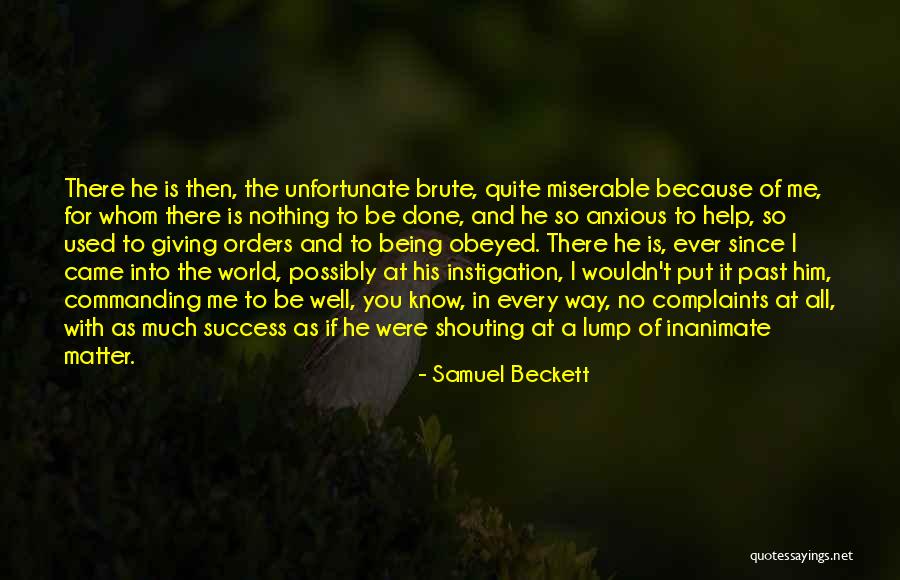 No God No Master Quotes By Samuel Beckett