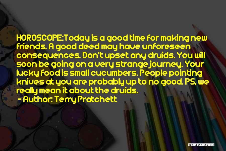 No Good Deed Quotes By Terry Pratchett