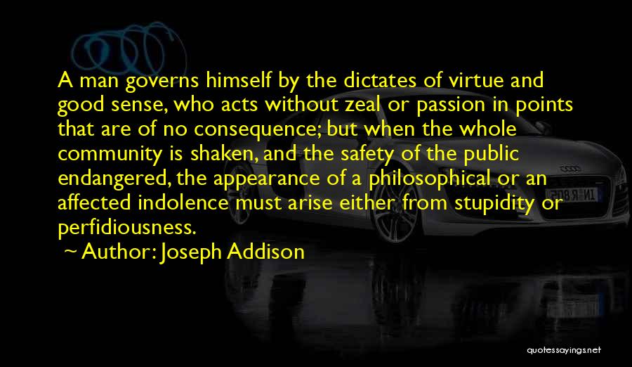 No Good Man Quotes By Joseph Addison