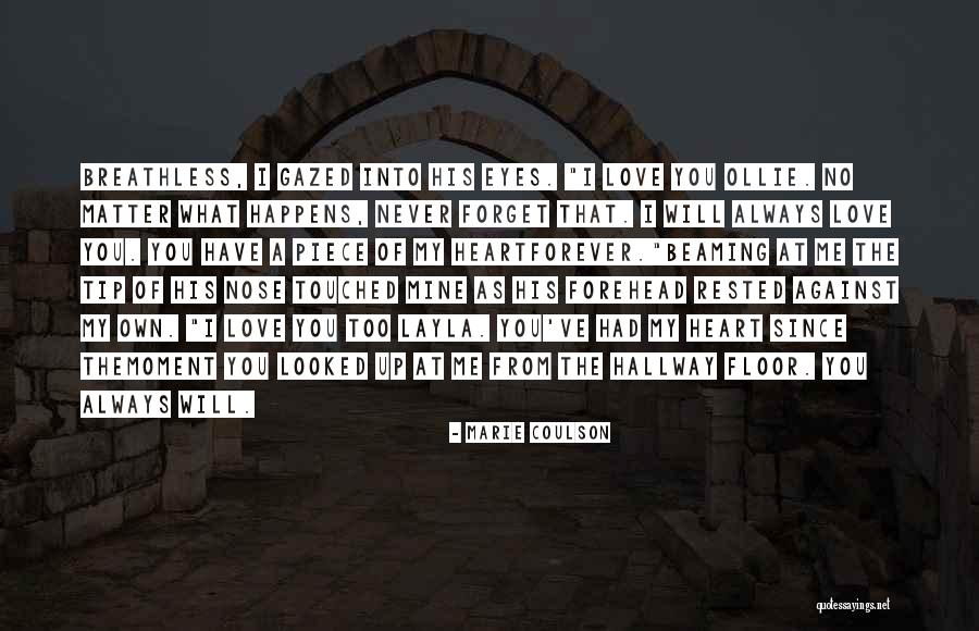 No Goodbyes Quotes By Marie Coulson No Goodbyes Quotes By Marie Coulson