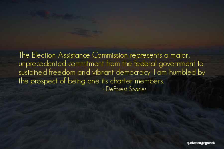 No Government Assistance Quotes By DeForest Soaries