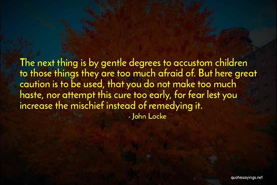 No Great Mischief Quotes By John Locke