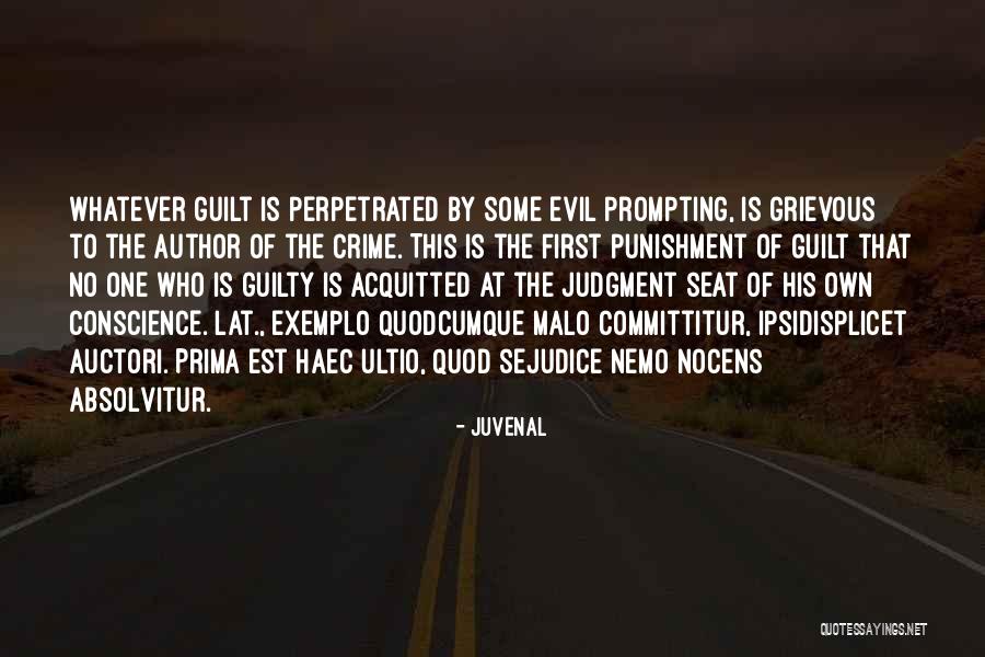 No Guilty Conscience Quotes By Juvenal No Guilty Conscience Quotes By Juvenal