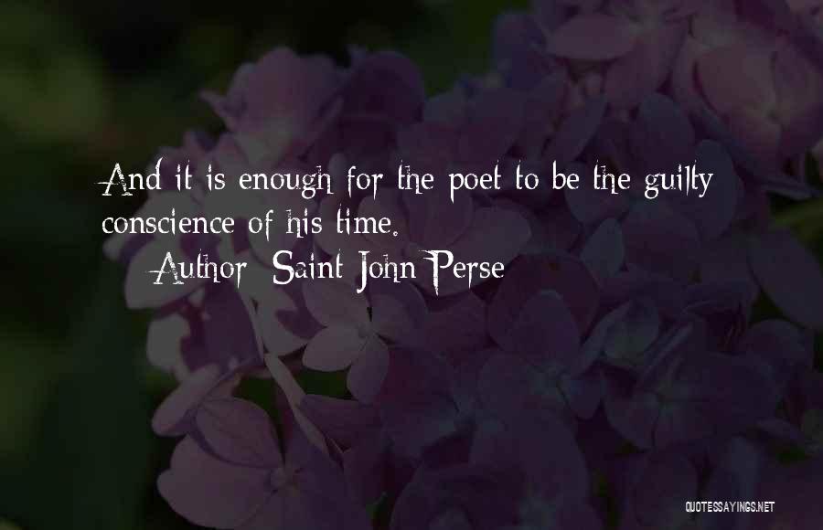 No Guilty Conscience Quotes By Saint-John Perse