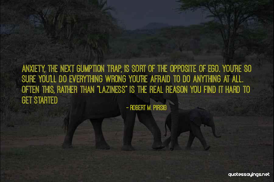 No Gumption Quotes By Robert M. Pirsig