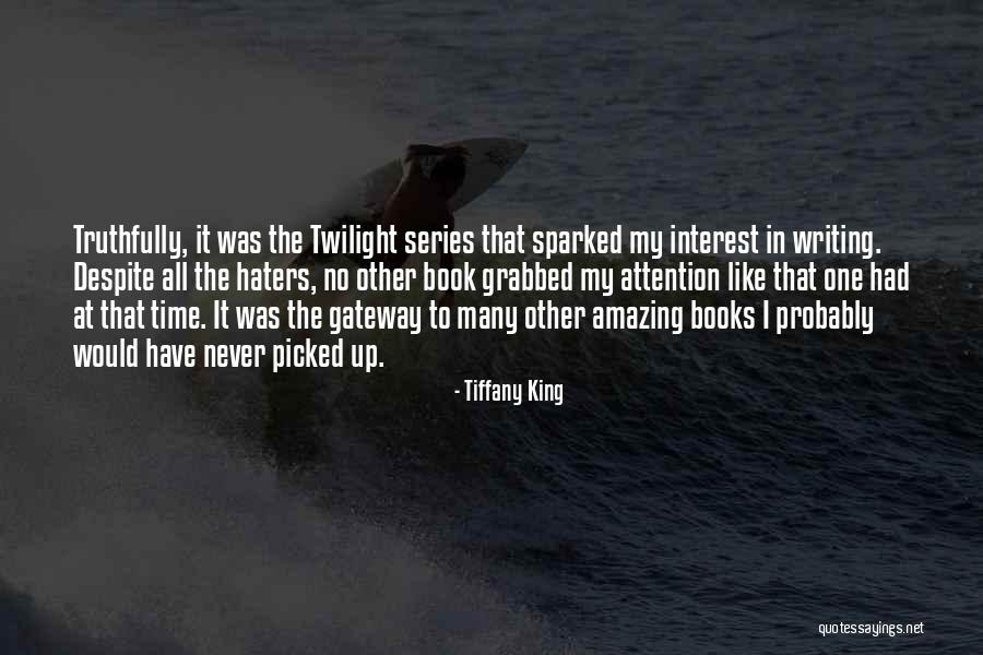 No Haters Quotes By Tiffany King No Haters Quotes By Tiffany King