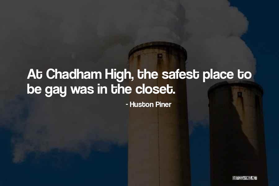 No Homophobia Quotes By Huston Piner