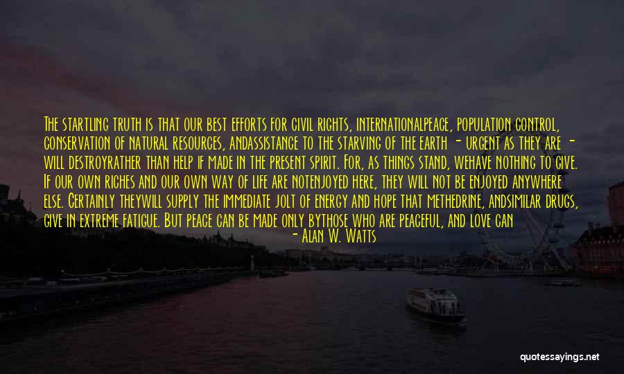 No Hope For The Future Quotes By Alan W. Watts No Hope For The Future Quotes By Alan W. Watts