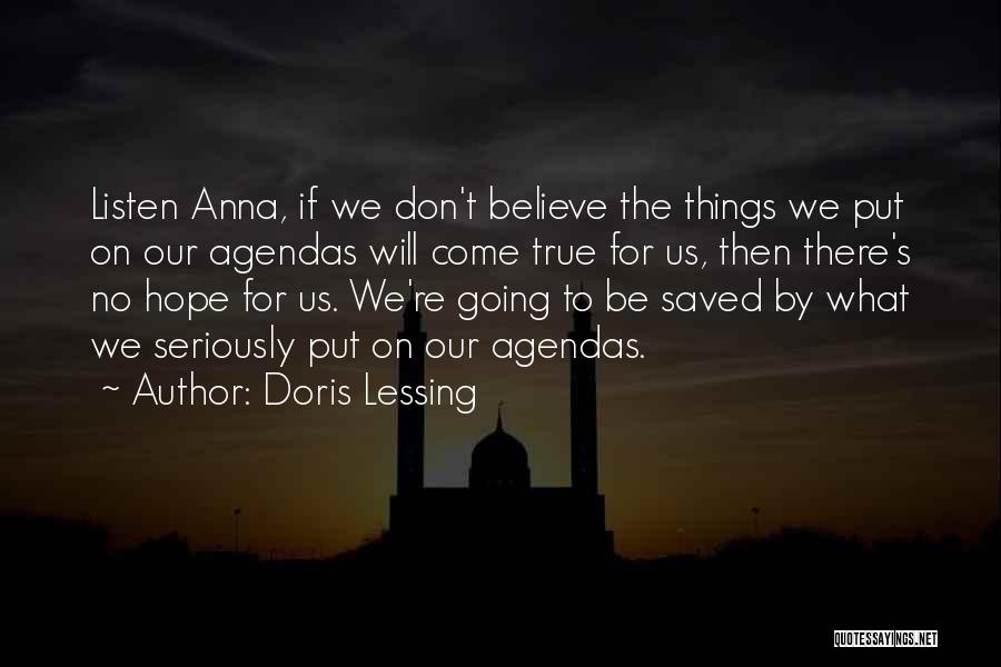 No Hope For The Future Quotes By Doris Lessing