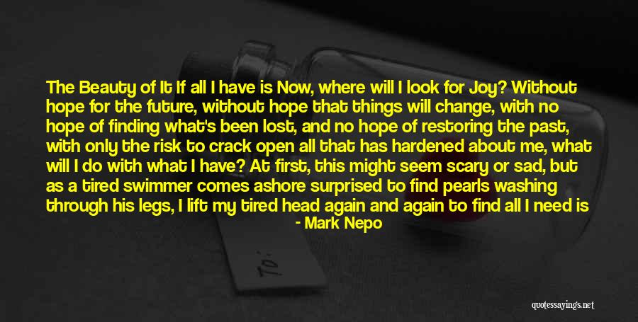 No Hope For The Future Quotes By Mark Nepo No Hope For The Future Quotes By Mark Nepo