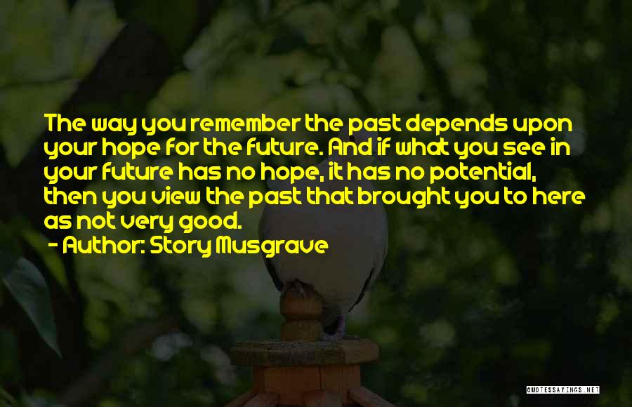 No Hope For The Future Quotes By Story Musgrave