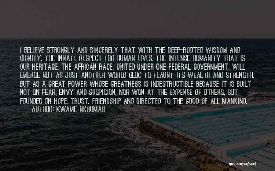 No Hope For The Human Race Quotes By Kwame Nkrumah
