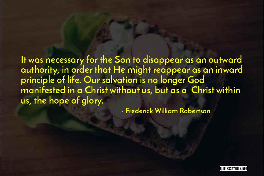 No Hope In Life Quotes By Frederick William Robertson No Hope In Life Quotes By Frederick William Robertson