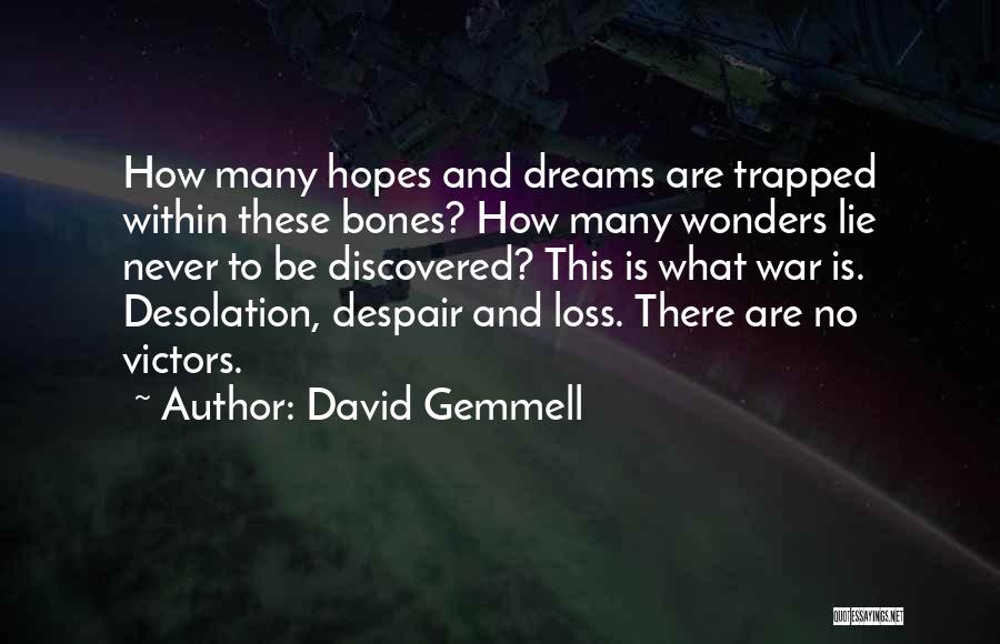 No Hopes No Dreams Quotes By David Gemmell