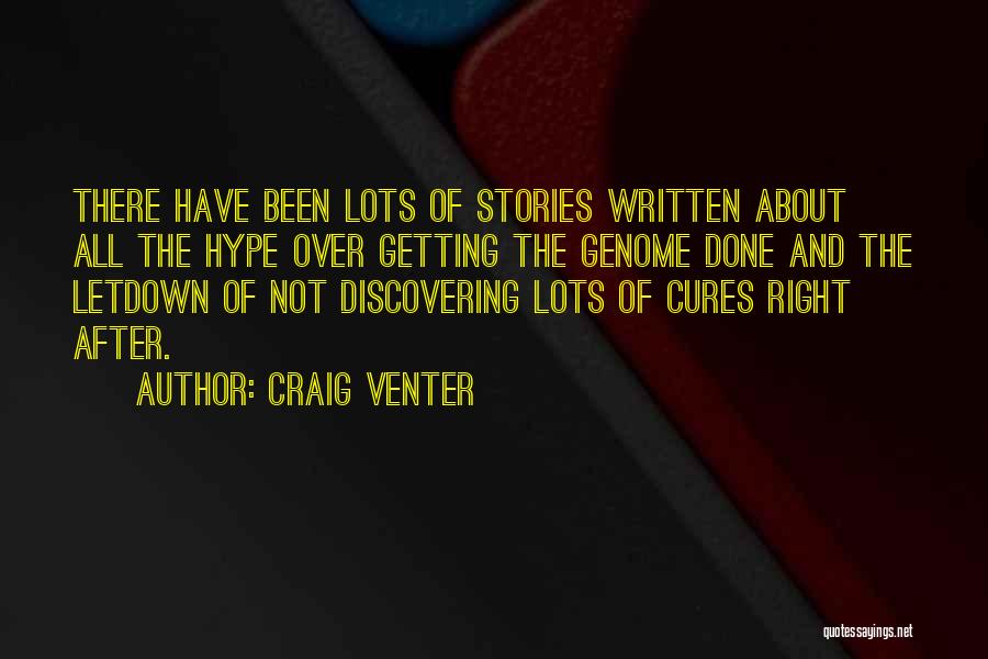 No Hype Quotes By Craig Venter