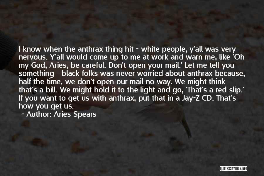 No I Don't Want To Go To Work Quotes By Aries Spears