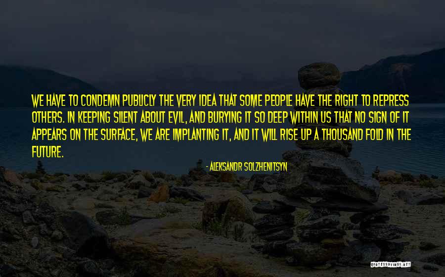 No Idea About Future Quotes By Aleksandr Solzhenitsyn No Idea About Future Quotes By Aleksandr Solzhenitsyn