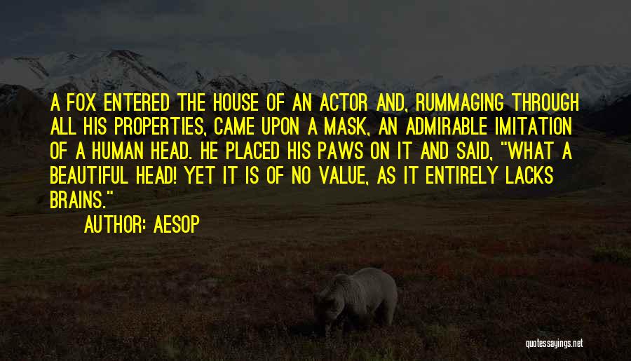 No Imitation Quotes By Aesop