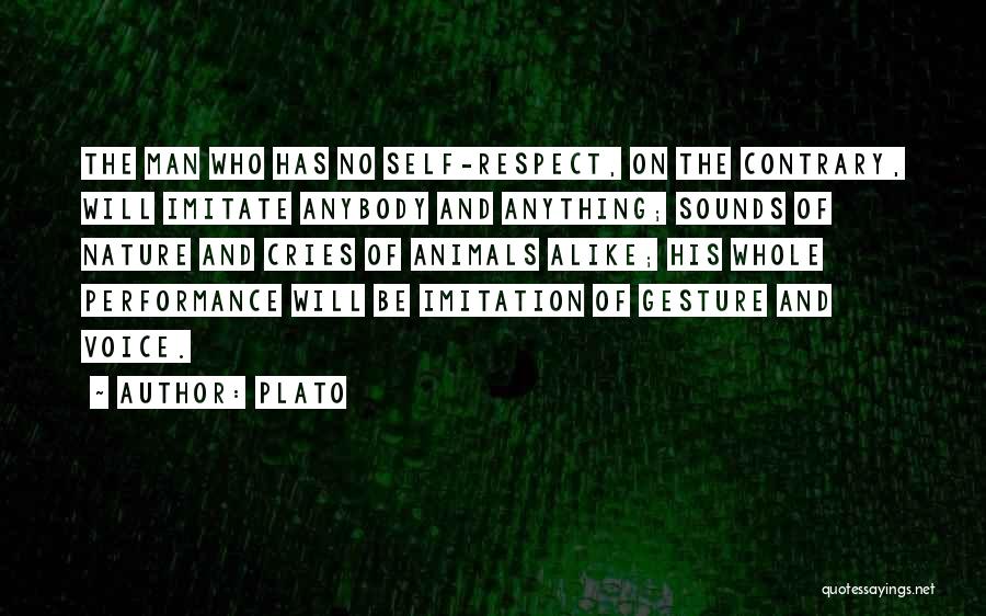 No Imitation Quotes By Plato