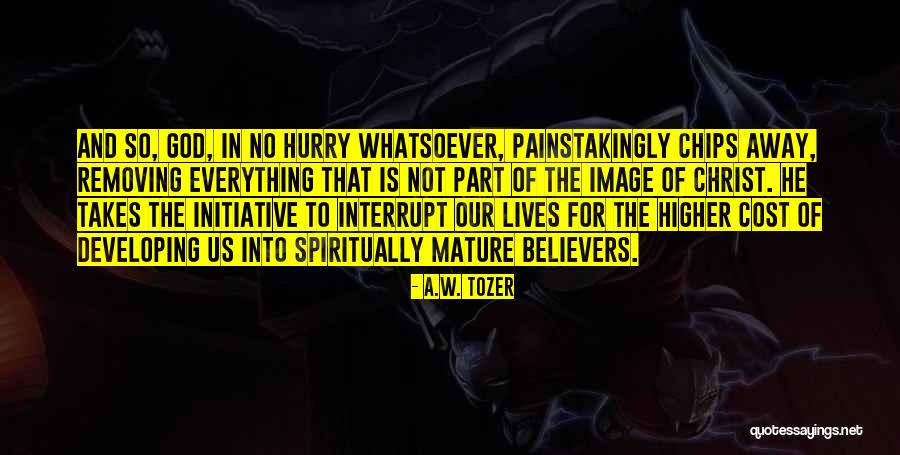 No Initiative Quotes By A.W. Tozer