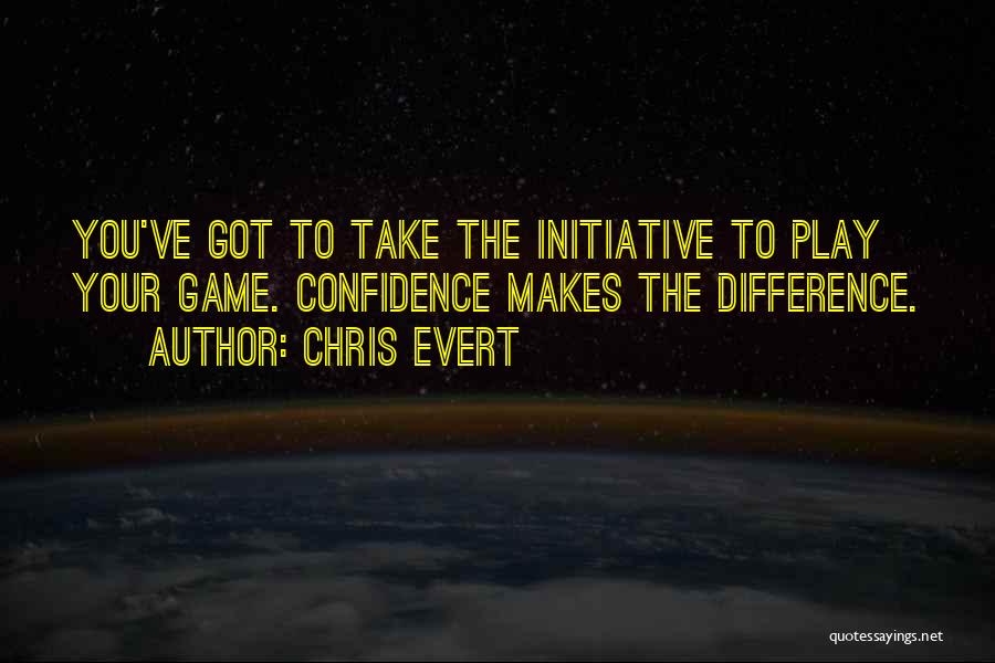No Initiative Quotes By Chris Evert