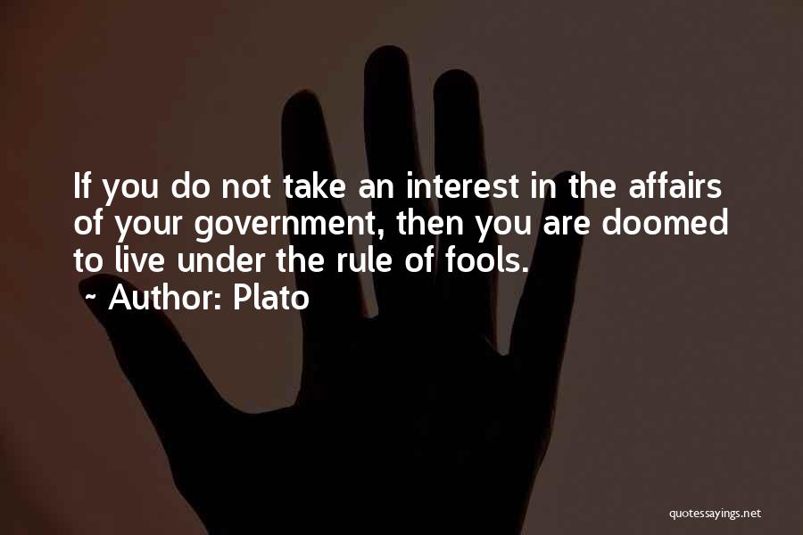 No Interest To Live Quotes By Plato
