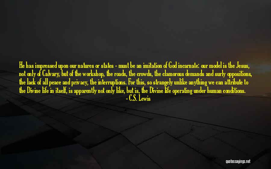 No Interruptions Quotes By C.S. Lewis No Interruptions Quotes By C.S. Lewis
