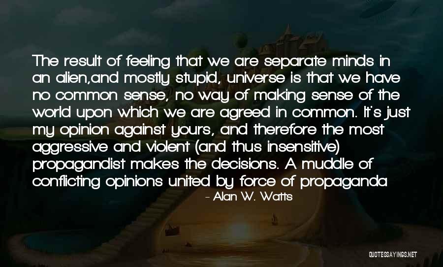 No Is No Quotes By Alan W. Watts