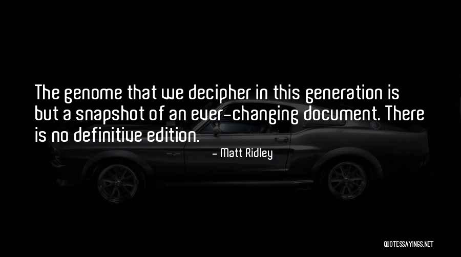No Is No Quotes By Matt Ridley No Is No Quotes By Matt Ridley