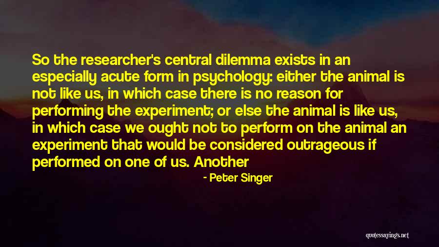 No Is No Quotes By Peter Singer