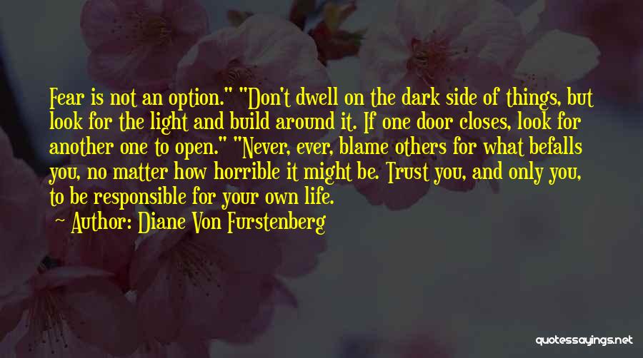 No Is Not An Option Quotes By Diane Von Furstenberg