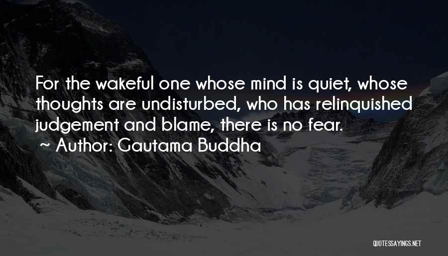 No Judgement Quotes By Gautama Buddha