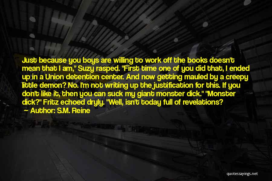 No Justification Quotes By S.M. Reine