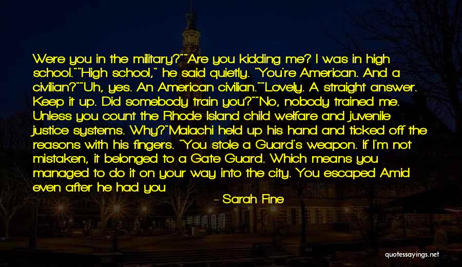 No Kidding Quotes By Sarah Fine No Kidding Quotes By Sarah Fine