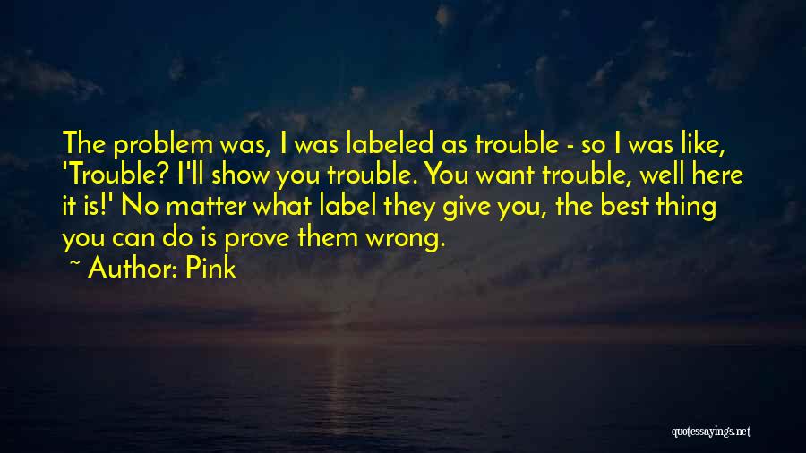 No Labels Quotes By Pink