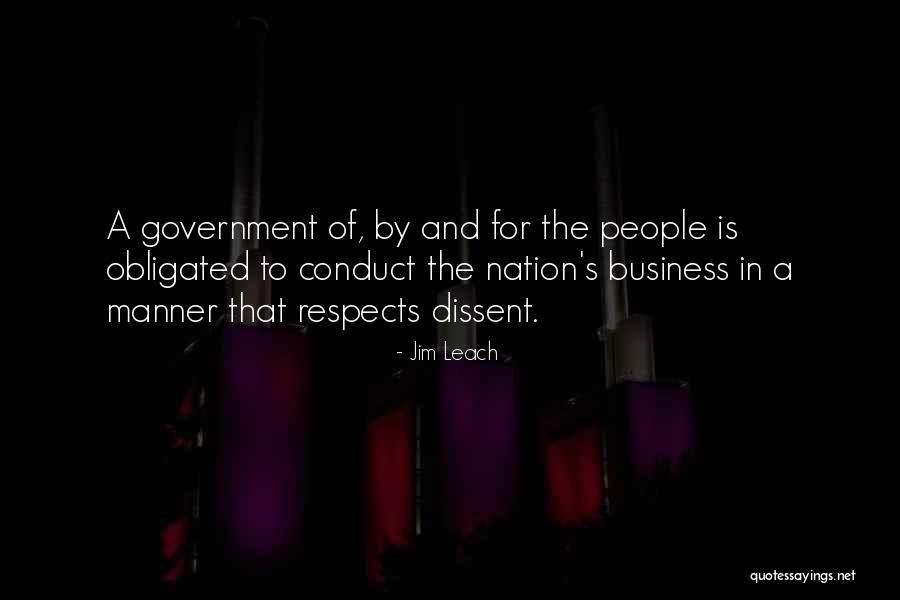 No Leach Quotes By Jim Leach No Leach Quotes By Jim Leach