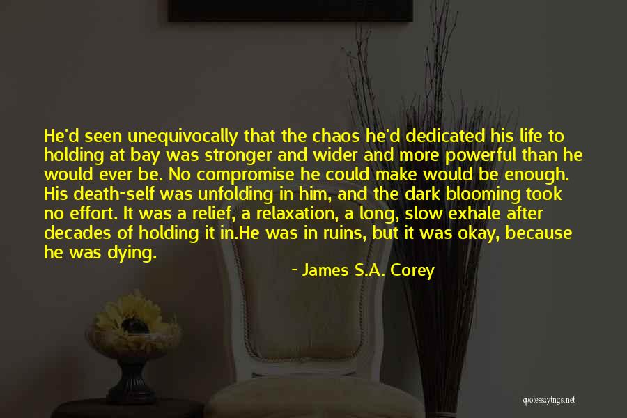 No Life After Death Quotes By James S.A. Corey No Life After Death Quotes By James S.A. Corey
