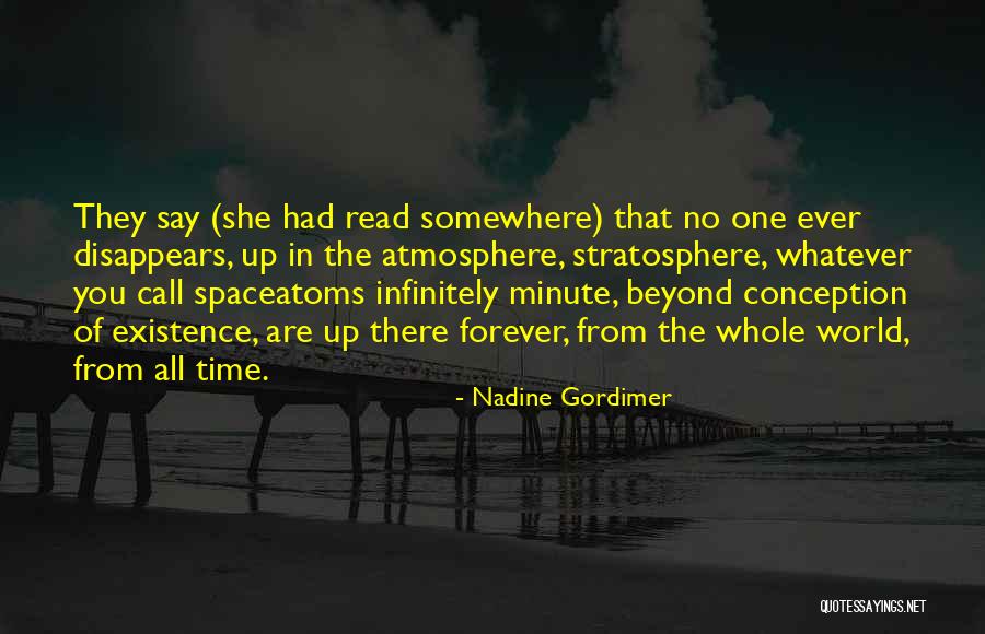 No Life After Death Quotes By Nadine Gordimer