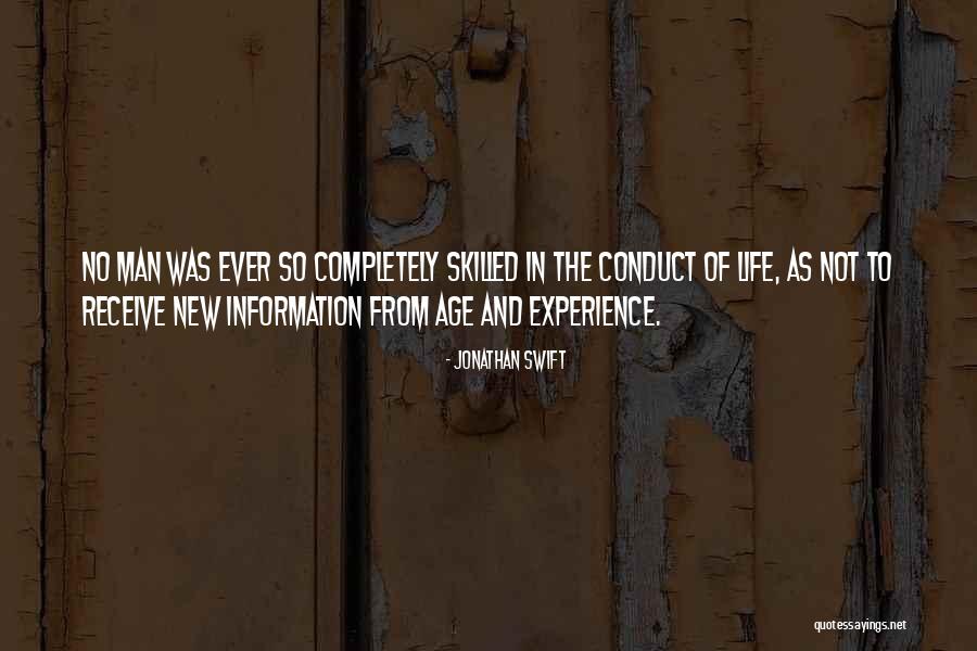 No Life Experience Quotes By Jonathan Swift No Life Experience Quotes By Jonathan Swift