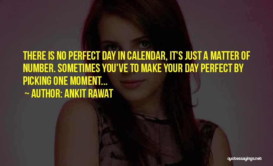 No Life Is Perfect Quotes By Ankit Rawat