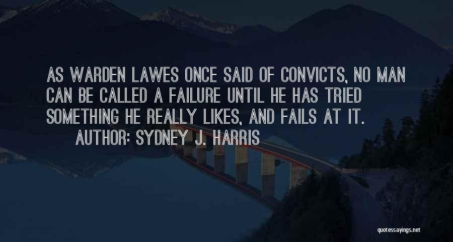 No Likes Quotes By Sydney J. Harris