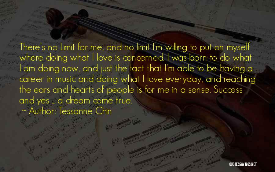 No Limit Love Quotes By Tessanne Chin