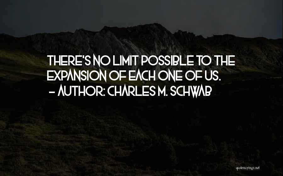 No Limit Quotes By Charles M. Schwab