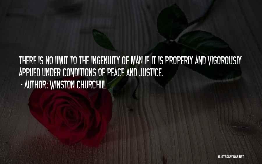 No Limit Quotes By Winston Churchill