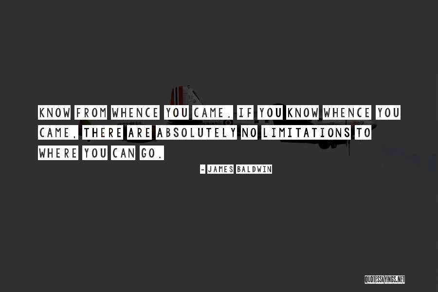 No Limitations Quotes By James Baldwin No Limitations Quotes By James Baldwin