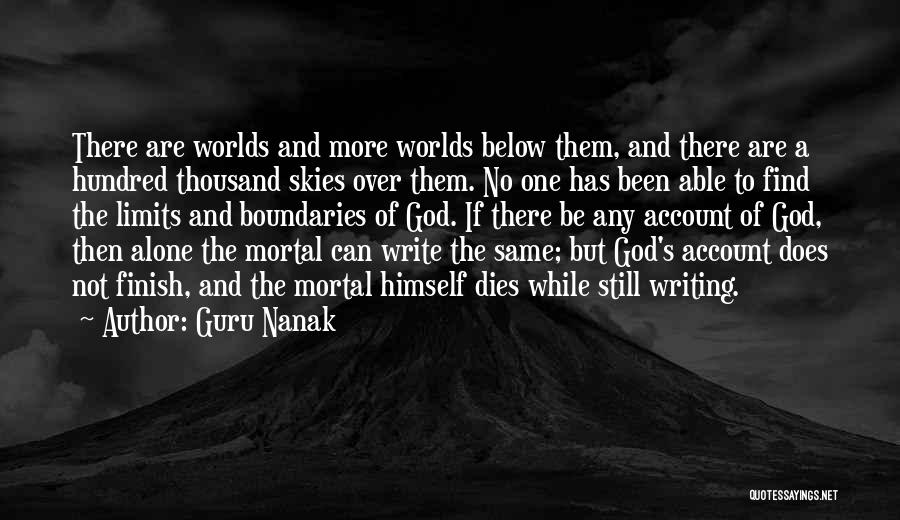 No Limits No Boundaries Quotes By Guru Nanak